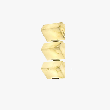 Applique murale étanche style art déco en forme de cube marbré — LZ4X9T2