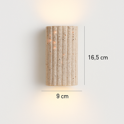 Applique murale en pierre naturelle pour éclairage d’ambiance — LZ4G7XQ