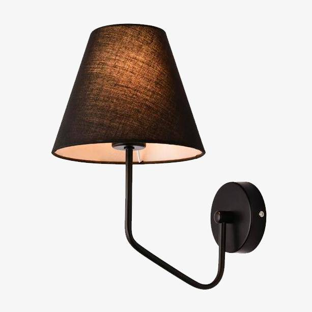 Applique murale intérieure avec abat-jour en tissu — LZ7XQ2