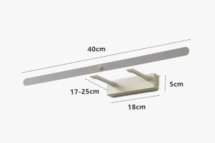 Applique murale avec capteur pour éclairage intérieur et miroir — LZ4P9XJ