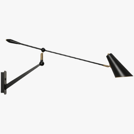 Applique murale créative à bras long avec interrupteur intégré — LZ4F9XQ