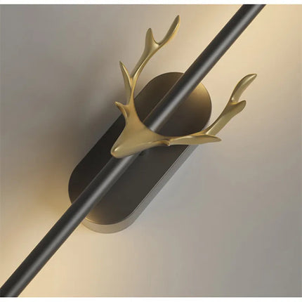 Applique murale décorative en forme de cerf pour intérieur — LZ4X9JQ