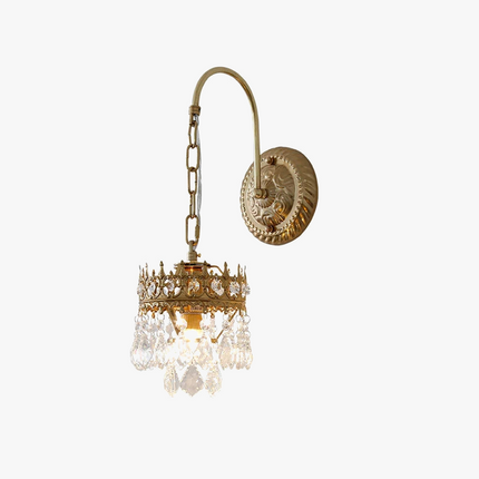 Applique murale cristal luxe pour décoration intérieure et extérieure — LZ4X9P2