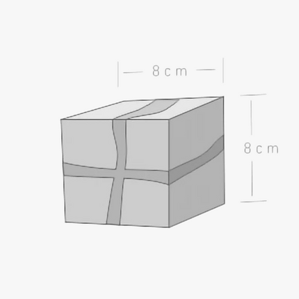 Applique murale cube créatif en bois massif avec LED fait main — LZ4X9QJ