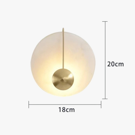 Applique murale décorative moderne en cuivre pour intérieur — LZ7XQ2