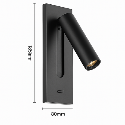 applique murale d'intérieur haute qualité avec chargeur usb