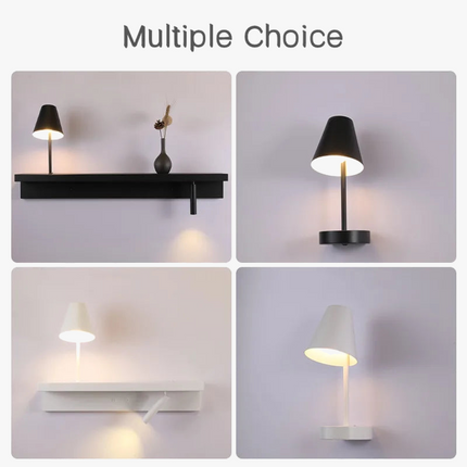 Applique murale de chevet avec étagère intégrée 3W — LZ4T9Q2