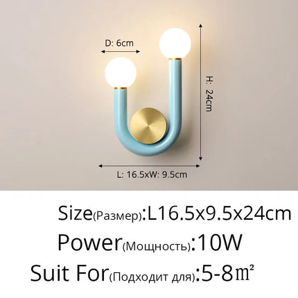 Applique murale de chevet couleur crème à vent — LZ4P9XQ
