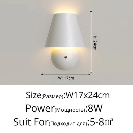 Applique murale de chevet couleur crème à vent — LZ4P9XQ