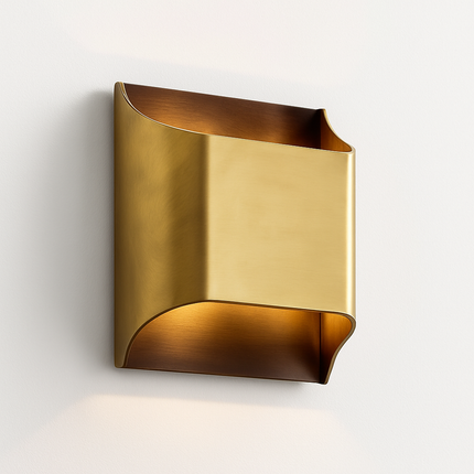 Applique murale LED en cuivre pour salon et chambre style hôtel moderne — LZ4X9T2