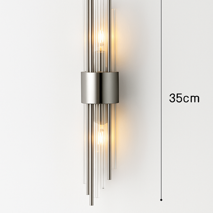 Applique murale de luxe LED moderne en or