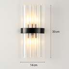 D 30cm Noir / Blanc chaud (2700-3500K)