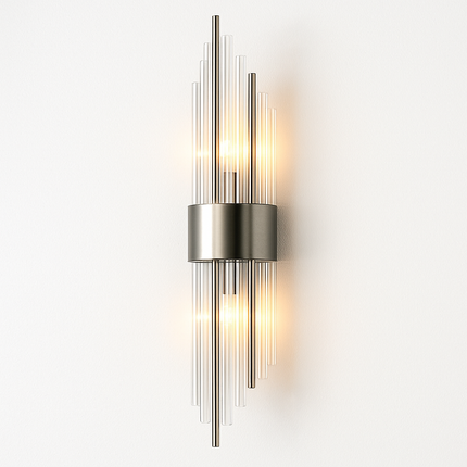 Applique murale de luxe LED moderne en or