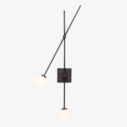 Applique murale design LED branches croisées Fixture