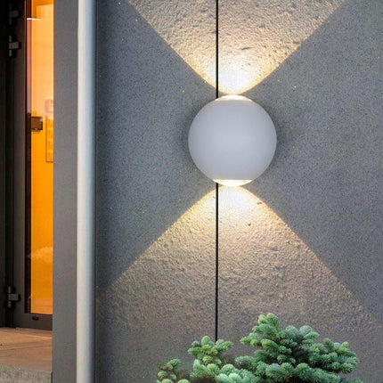 Applique murale LED circulaire pour extérieur design Sammyjo — LZ4X9P2