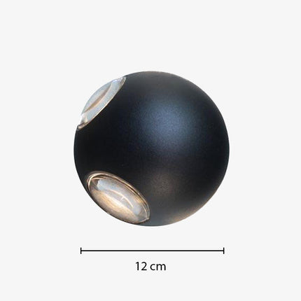 Applique murale LED circulaire pour extérieur design Sammyjo — LZ4X9P2
