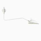 Blanc - 80cm - 1 lampe