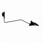 Noir - 120cm - 1 lampe