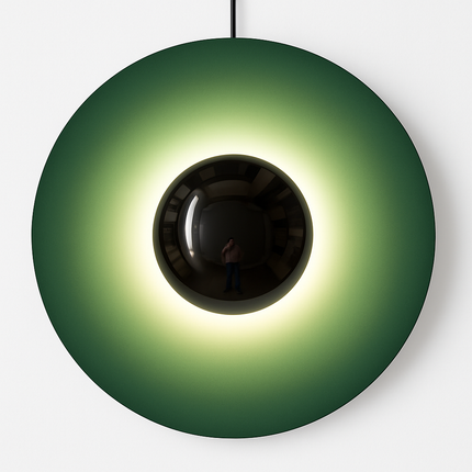 Applique murale LED design disque coloré en métal style Porch Luxury — LZ4X9P2