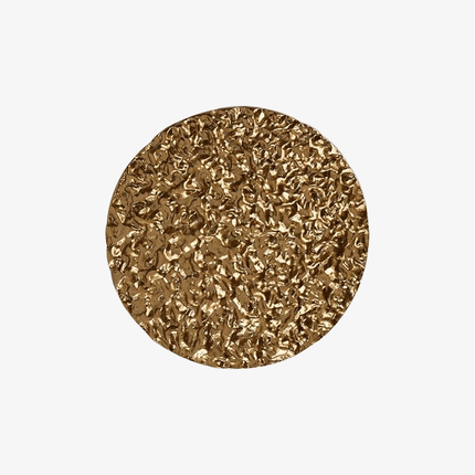 Applique murale LED design disque métal doré — LZ4P9XQ