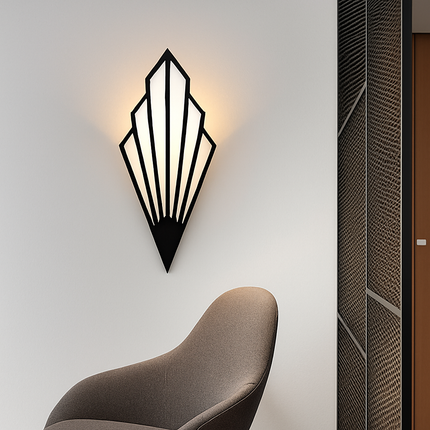 Applique murale LED design triangulaire en métal Bumbee — LZ4X7M9