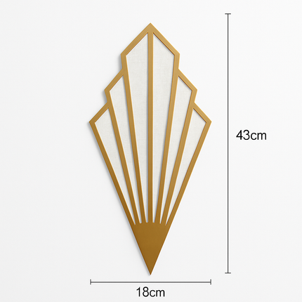 Applique murale LED design triangulaire en métal Bumbee — LZ4X7M9