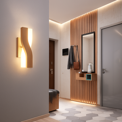 Applique murale LED design en métal style Loft Mirror — LZ4X9T