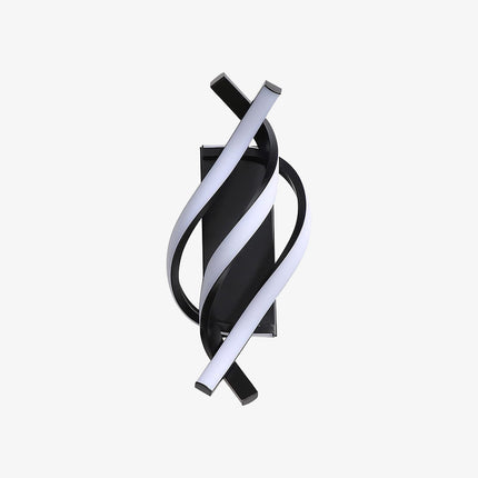 Applique murale LED design spirale en aluminium Psalm — LZ4X9T2