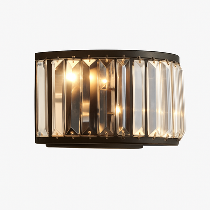 Applique murale LED en verre cristal au style rétro — LZ4X9QJ