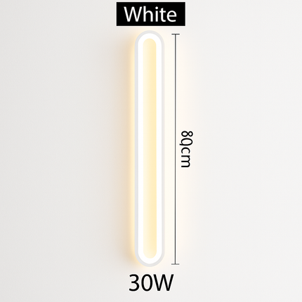 Applique murale LED design rectangulaire en métal Jack — LZ4T9QJ