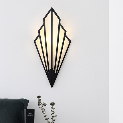 Applique murale LED triangulaire en métal coloré design — LZ4P9XJ