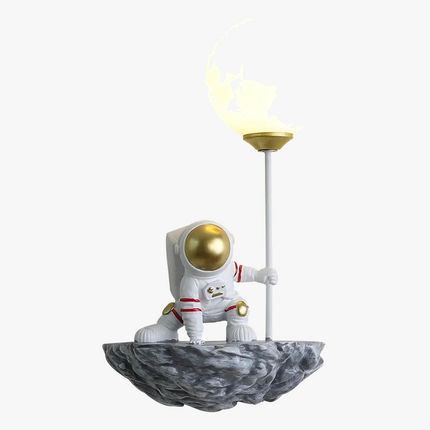 Applique murale LED enfant motif astronaute dessin animé — LZ4X9P2