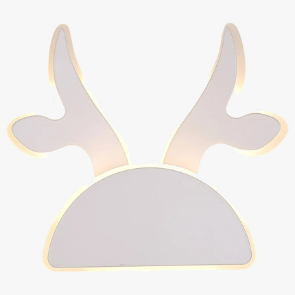 Applique murale en acrylique tête de cerf pour chambre enfant — LZ4X9P