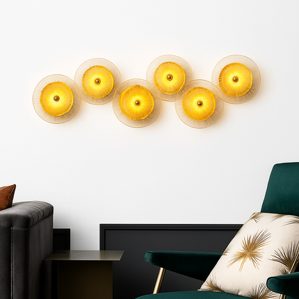 Applique murale design moderne en cristal pour décoration intérieure — LZ4X9T2