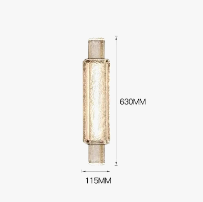 Applique murale en cristal au design moderne pour intérieur élégant — LZ4X9P2