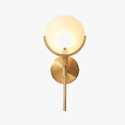 Applique murale LED design nordique en cuivre moderne — LZ4XJ9