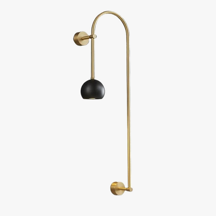 Applique murale en cuivre au design italien pour intérieur élégant — LZ4G7XQ