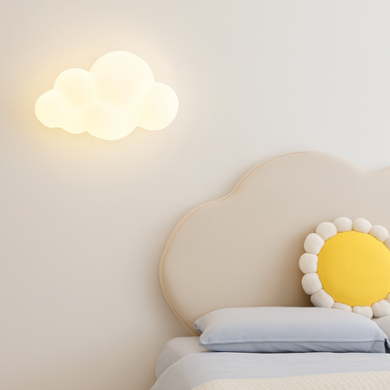 Applique murale nuage blanc pour chambre enfant — LZ4X9QJ