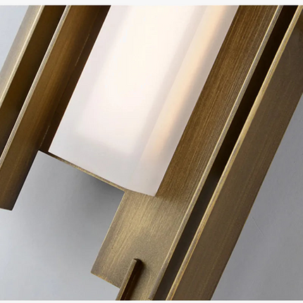 Applique murale design moderne en métal sculpté créatif — LZ4X9P