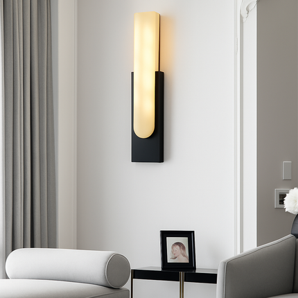 Applique murale en marbre au design moderne pour intérieur contemporain — LZ4XJ9