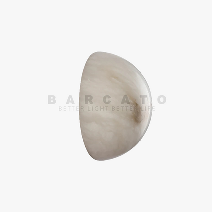 Applique murale ronde en marbre dolomite style nordique pour intérieur — LZ4G7T9