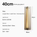 Blanc froid (5500-7000K) / Verre clair-40cm