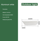 Blanc chaud / D46 Aluminium noir / CHINE