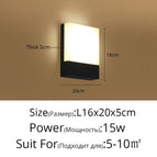 Style A L22x21cm 12W / Blanc froid (5 500-7 000 K).