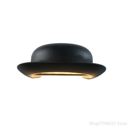 Applique murale LED extérieure au design nordique chapeau de paille — LZ4X9QJ