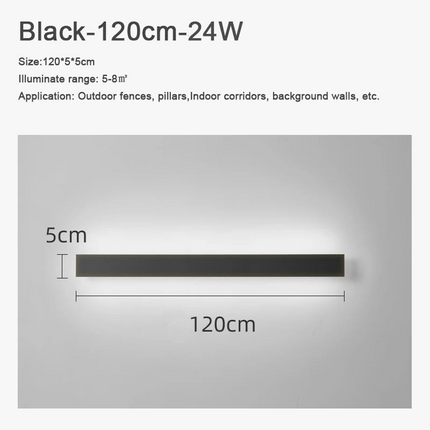Applique murale LED étanche en aluminium pour jardin et terrasse — LZ4X9P2