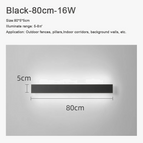 60cm Noir / Blanc chaud (2700-3500K)
