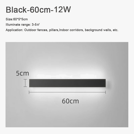 Applique murale LED étanche en aluminium pour jardin et terrasse — LZ4X9P2