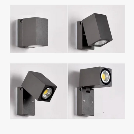 applique murale extérieure led étanche et lumineuse pour balcons et allées