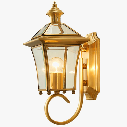 Applique murale extérieure en cuivre pour éclairage décoratif moderne — LZ4X9T1